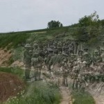 Combined before and after photo of the 43rd battalion, Source: http://avaxnews.net/fact/Ghosts_of_the_World_Wars.html
